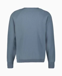 Cp Company Pullover Metropolis Cotton Stretch Blauw*Heren Truien
