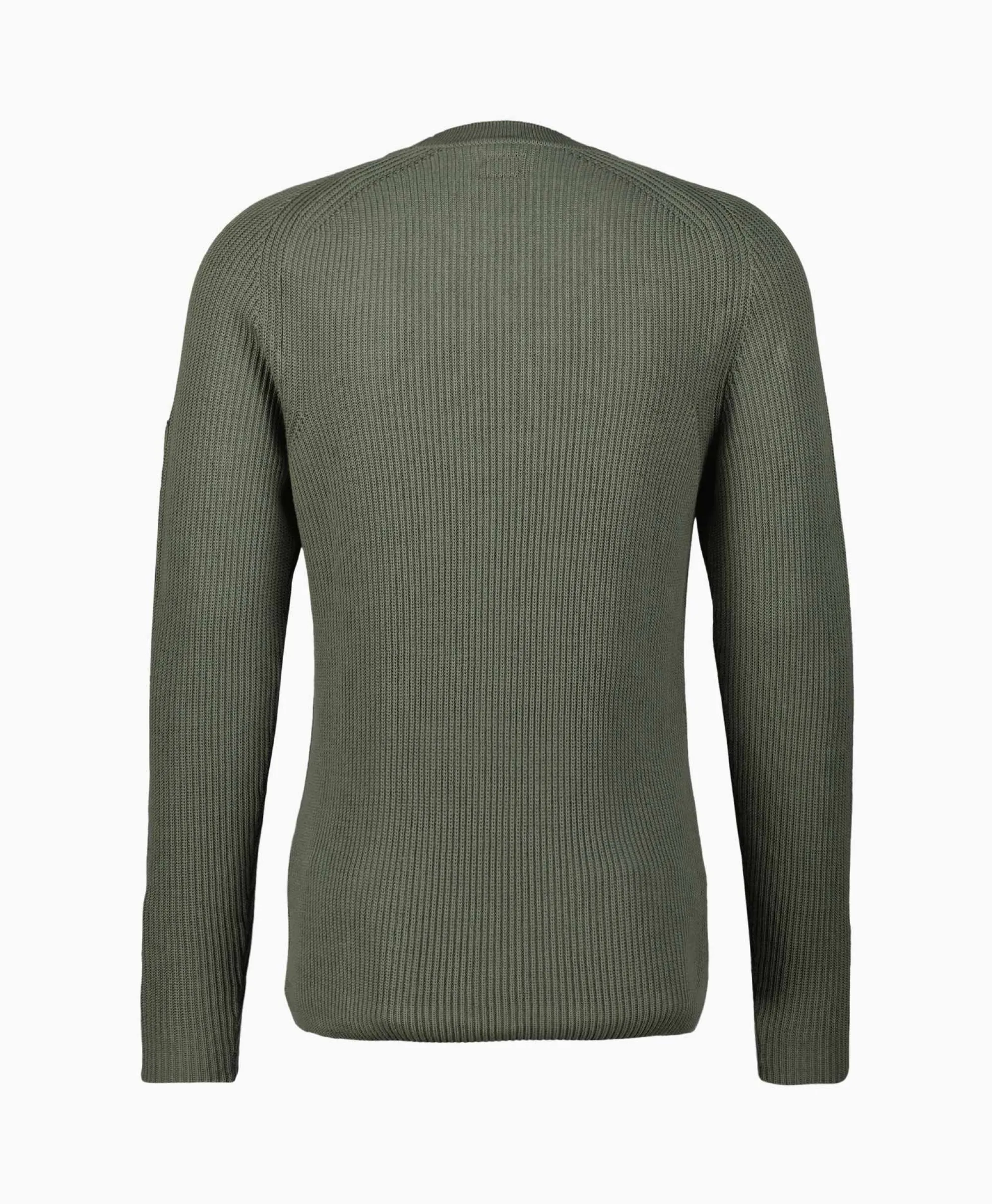 Cp Company Pullover Sea Island Ribbed Knit Groen*Heren Truien
