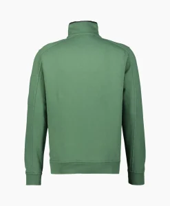 Cp Company Sweater Light Fleece Zipped Groen*Heren Truien
