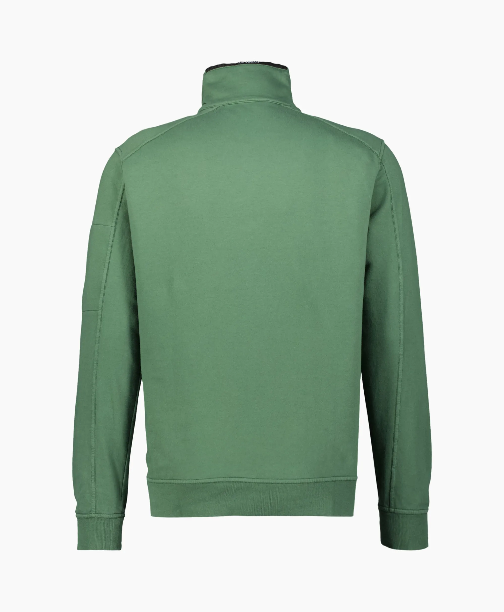 Cp Company Sweater Light Fleece Zipped Groen*Heren Truien