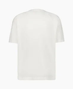 Cp Company Sweater Sponge Fleece Short Sleeved Wit*Heren Truien