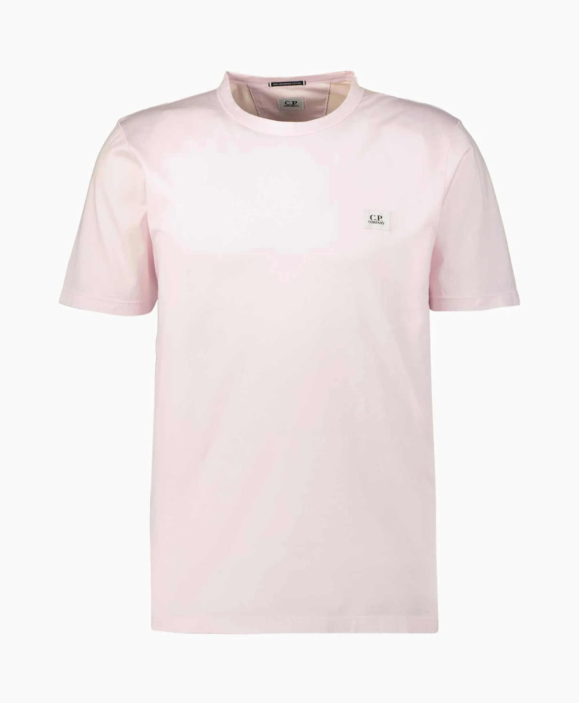 Cp Company T-Shirt Mercerized Jersey Rose*Heren T-Shirts