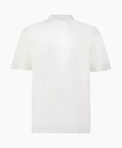 Cp Company T-Shirt Metrolopolis Mercerized Jersey Logo Wit*Heren T-Shirts