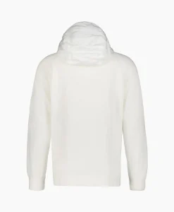 Cp Company Vest Cotton Mixed Hooded Knit Wit*Heren Vesten