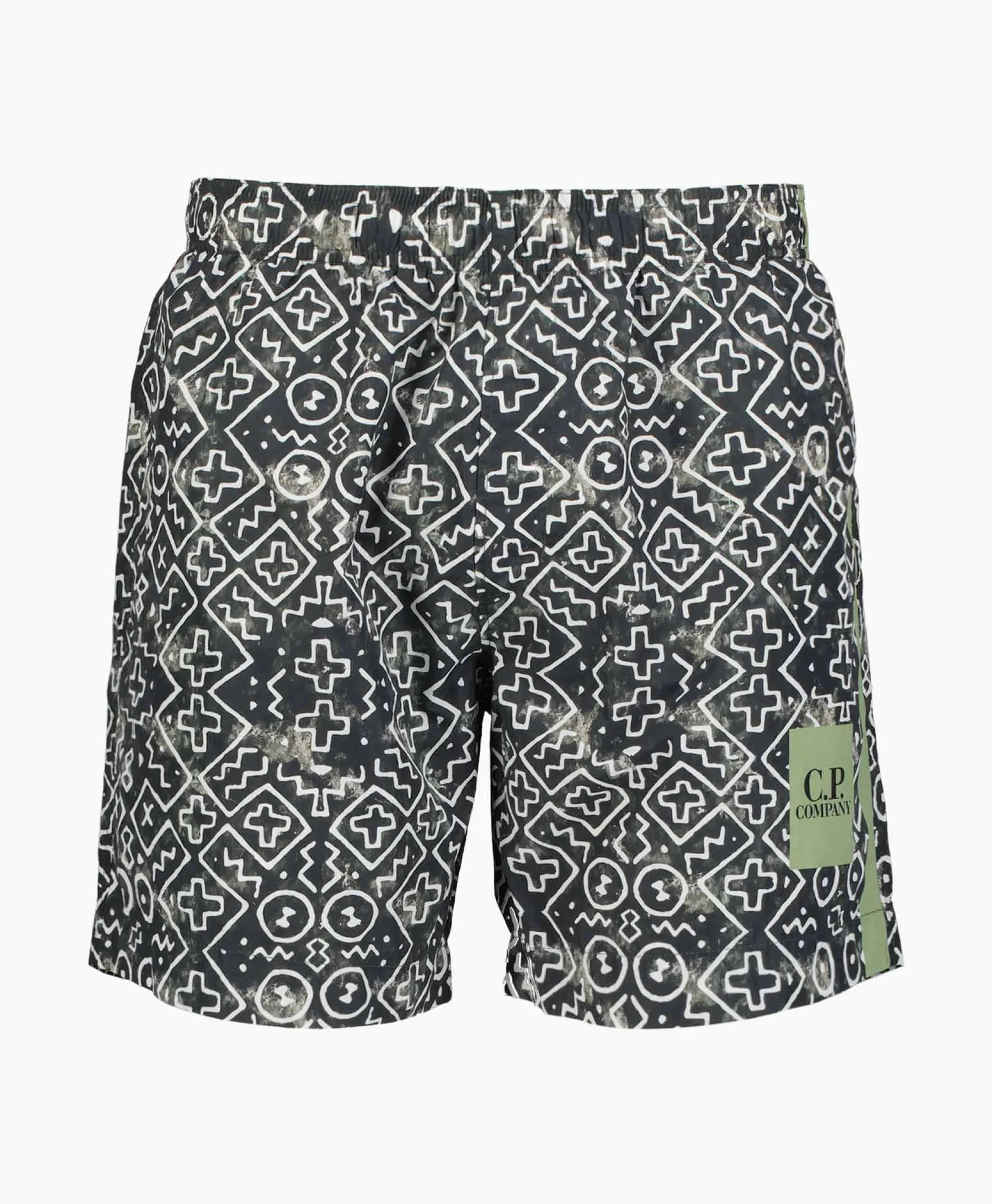 Cp Company Zwembroek Flat Nylon Inca Groen*Heren Zwembroeken