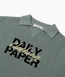 Daily Paper Sweater Hubaab Groen*Heren Truien