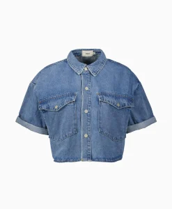 D'arc D'Arc Blouse Bovino Blauw*Dames Blouses