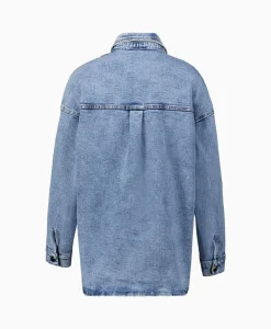 D'arc D'Arc Blouse Cunro Licht Blauw*Dames Blouses