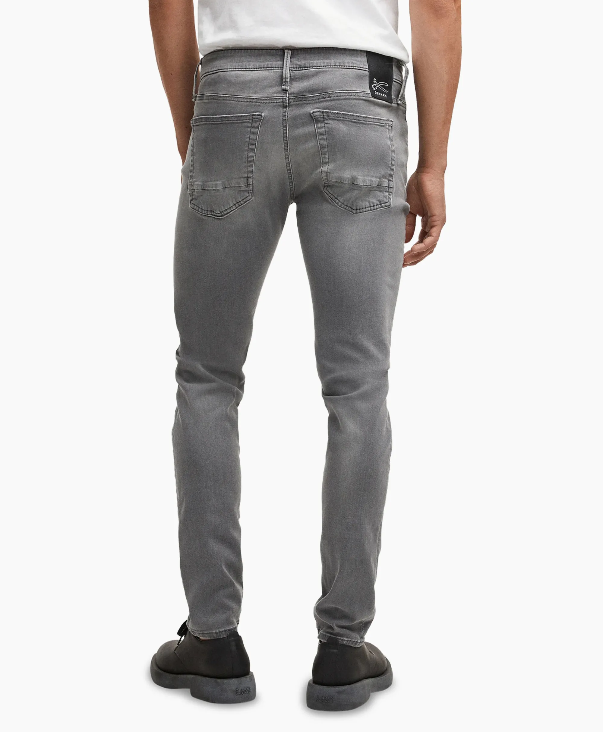 Denham Jeans Bolt Wlgfm+ Grijs*Heren Broeken