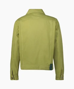 Drole De Monsieur Jack La Veste Denim Khaki*Heren Jassen