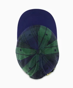 Drole De Monsieur Pet La Casquette Tartan Groen*Heren Petten