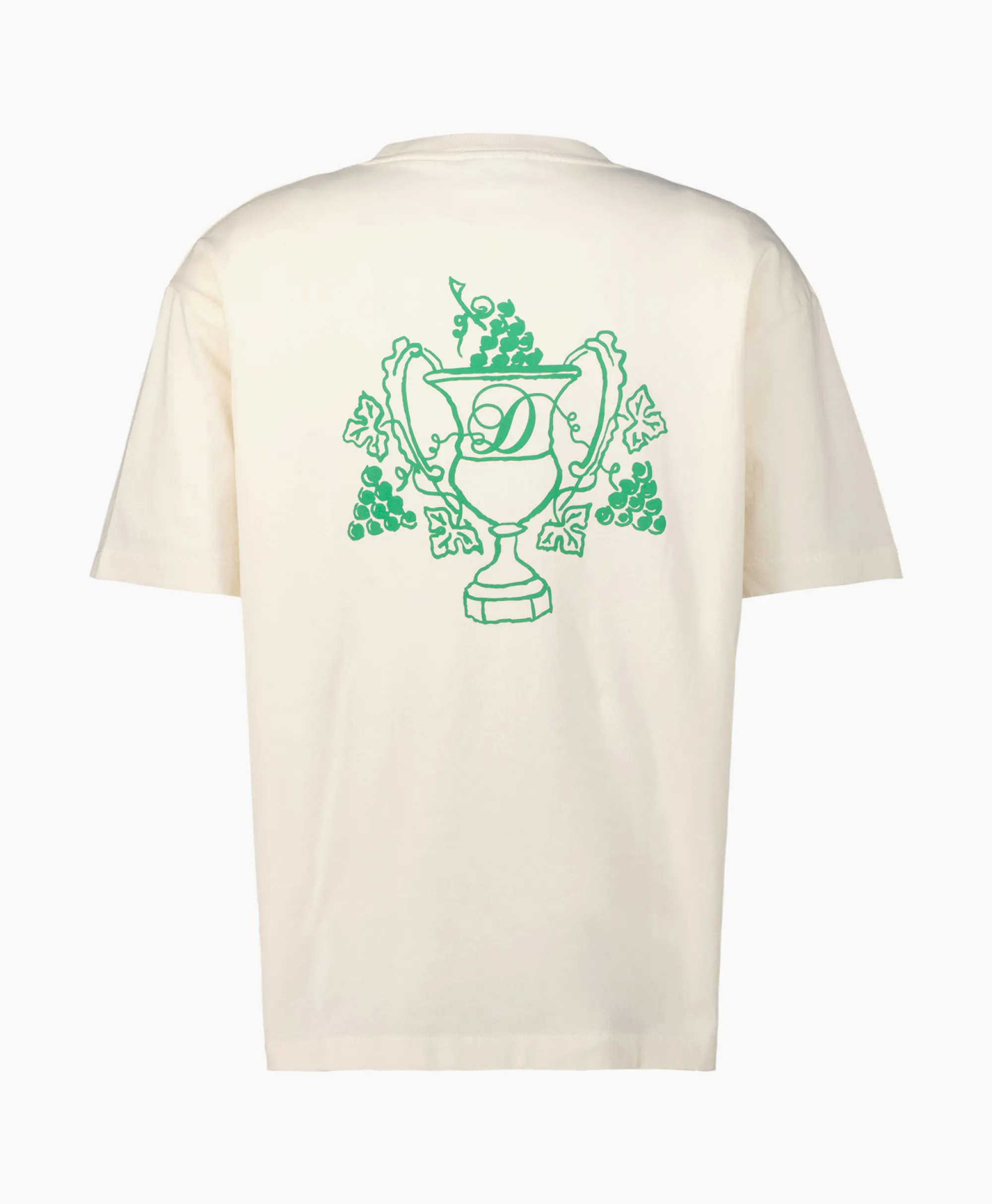 Drole De Monsieur T-Shirt Korte Mouw Blason Off White*Heren T-Shirts