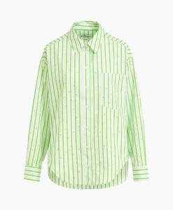 Essentiel Antwerp Blouse Fevertree Groen*Dames Blouses