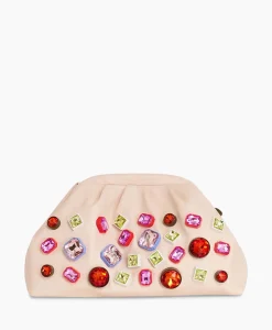 Essentiel Antwerp Clutch Finestones Off White*Dames Tassen