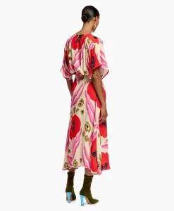 Essentiel Antwerp Midi Jurk Frikart Off White*Dames Bruiloftskleding