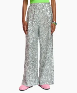 Essentiel Antwerp Pantalon Fences Zilver*Dames Broeken