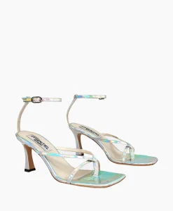 Essentiel Antwerp Sandaal Met Hak Dilver Zilver*Dames Sandalen