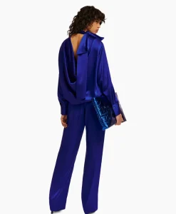 Essentiel Antwerp Top Esatin Blauw*Dames T-Shirts & Tops