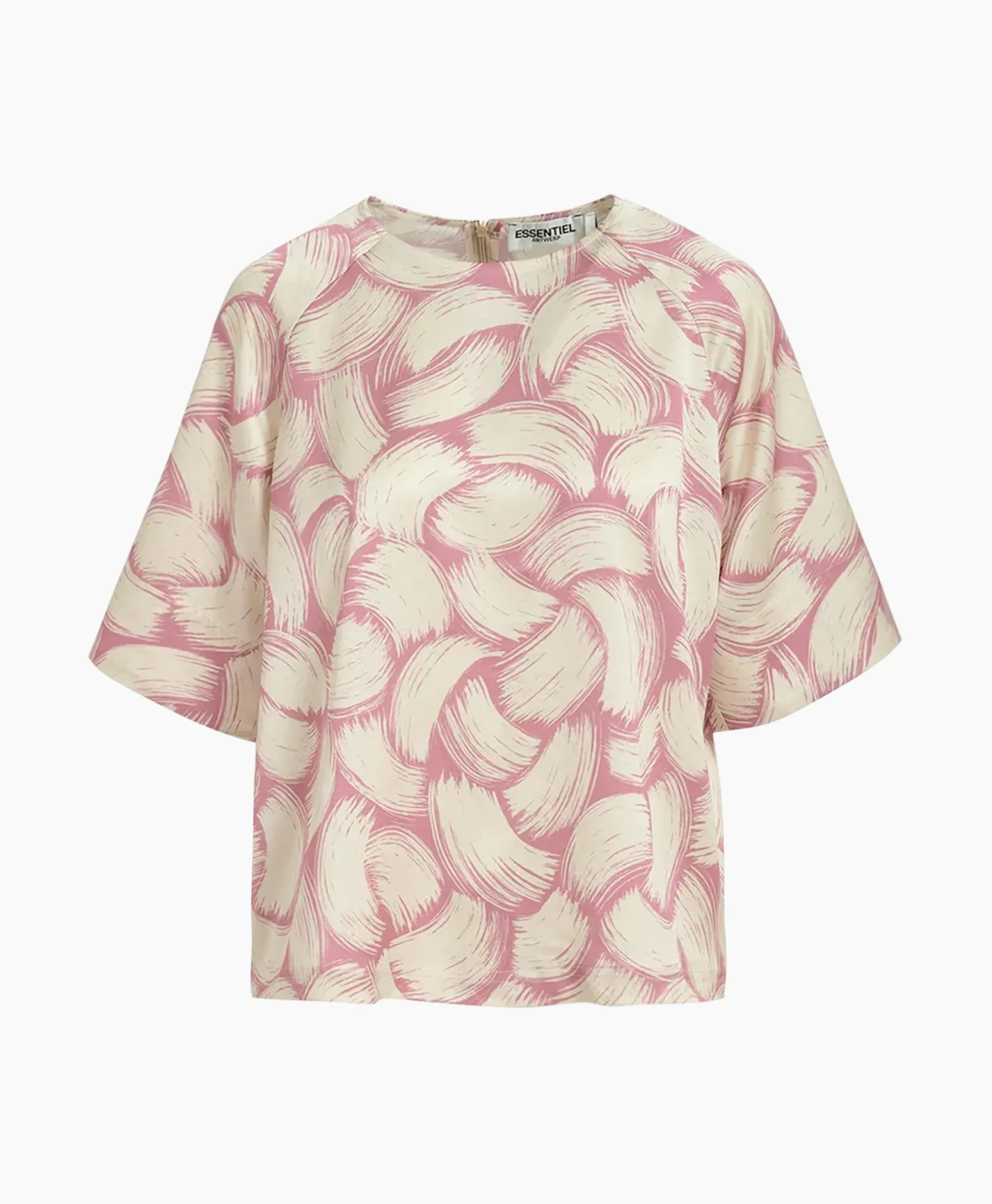 Essentiel Antwerp Top Fased Peach*Dames T-Shirts & Tops