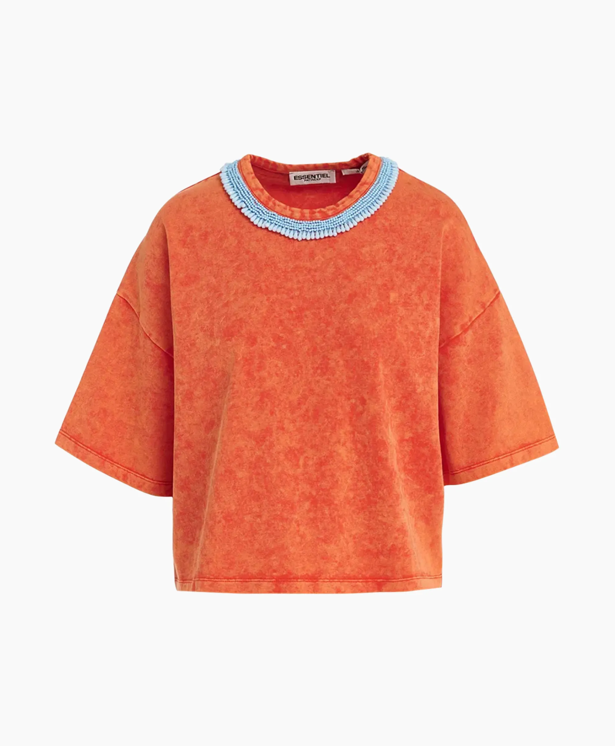 Essentiel Antwerp T-Shirt Forte Rood*Dames T-Shirts & Tops