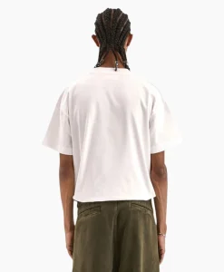 Flâneur Flaneur T-Shirt Korte Mouw Botanical Wit*Heren T-Shirts