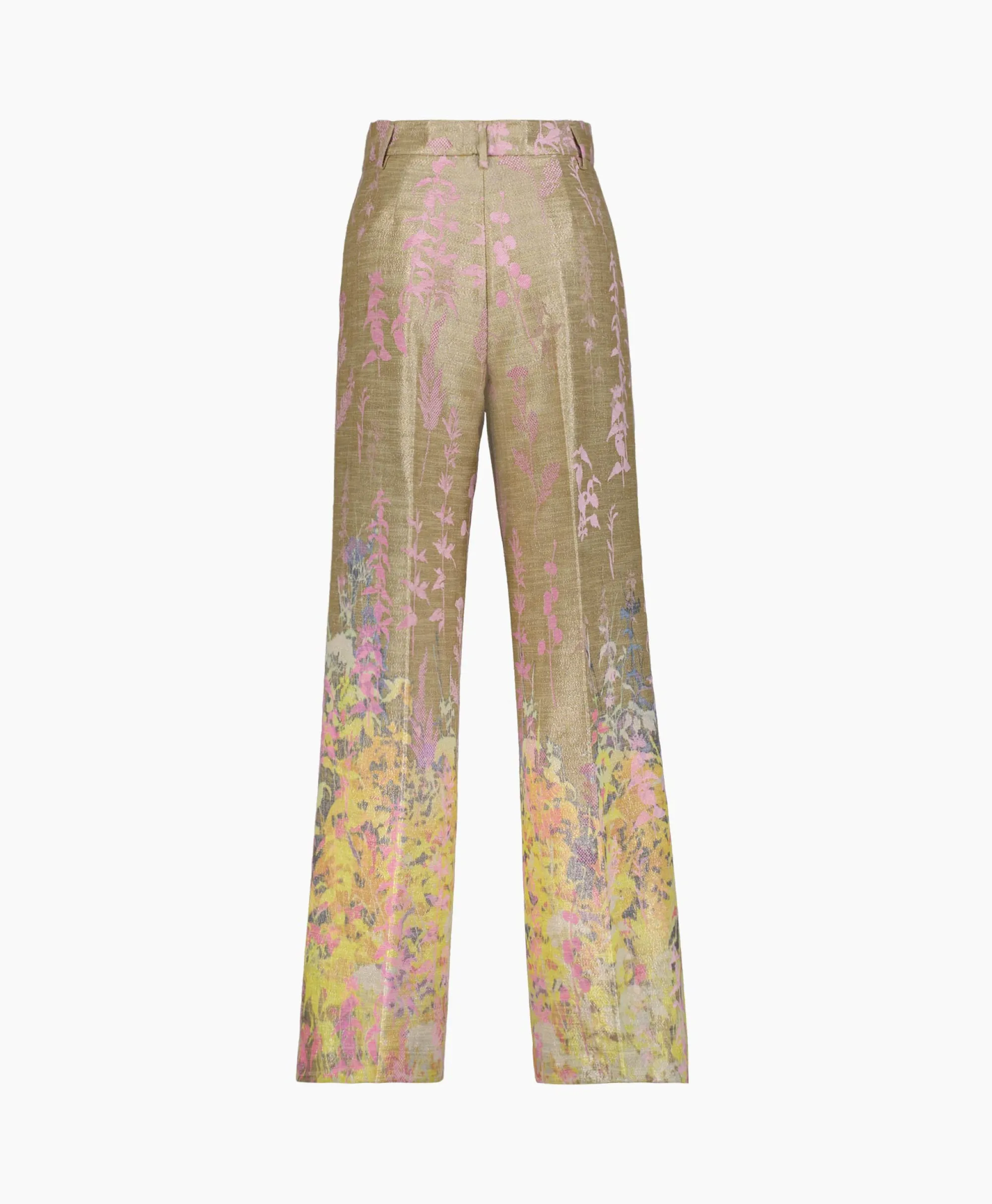 Forte_forte Pantalon Heaven Jacquard Rose*Dames Broeken