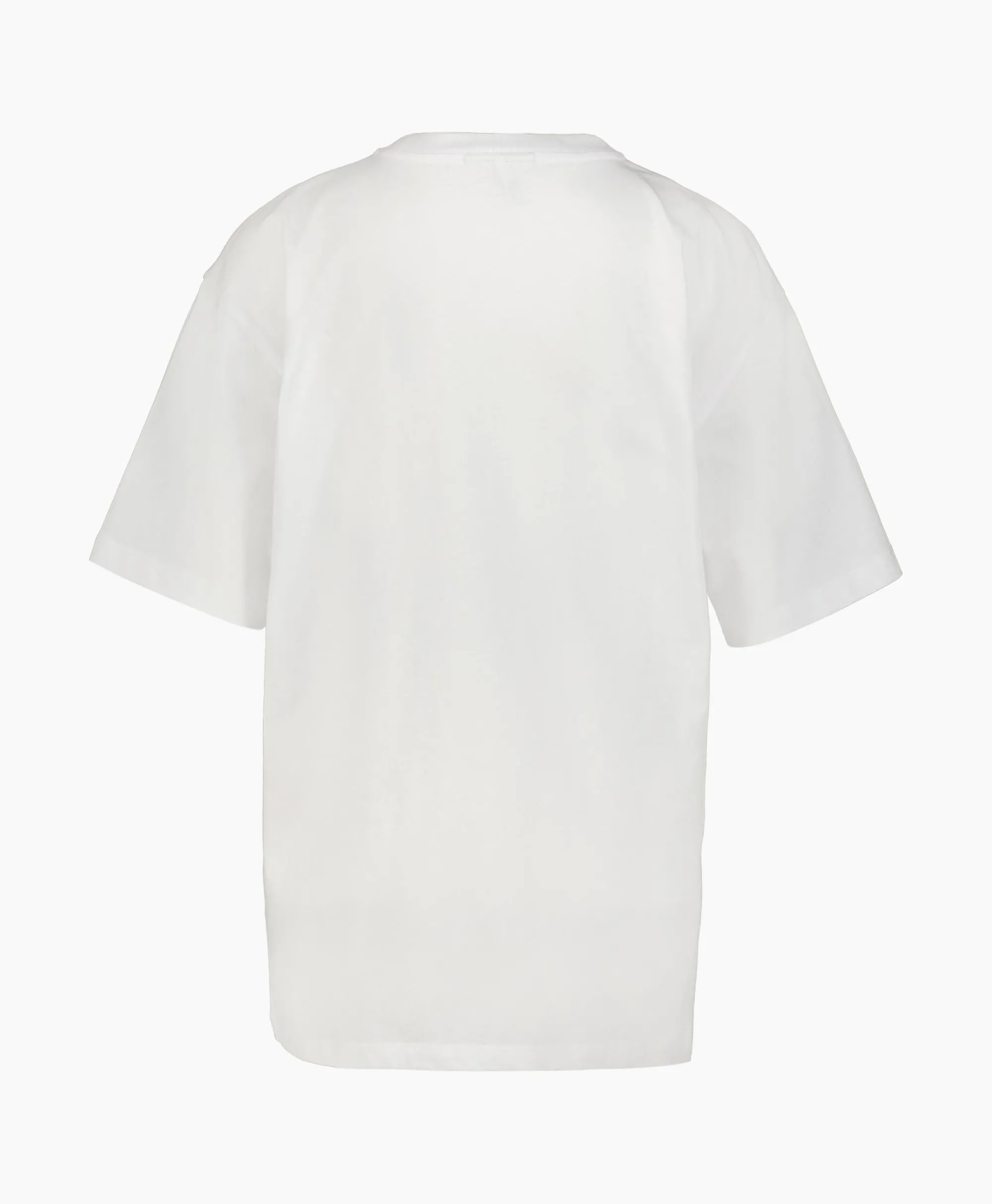 Ganni T-Shirt Korte Mouw Future Heavy Jersey Sun Short S Wit*Dames T-Shirts & Tops