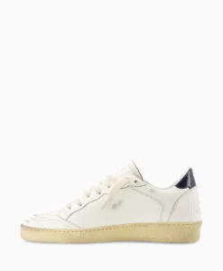Golden Goose Sneaker Ballstar Leather Upper Suede Star Shiny Le Off White*Heren Sneakers