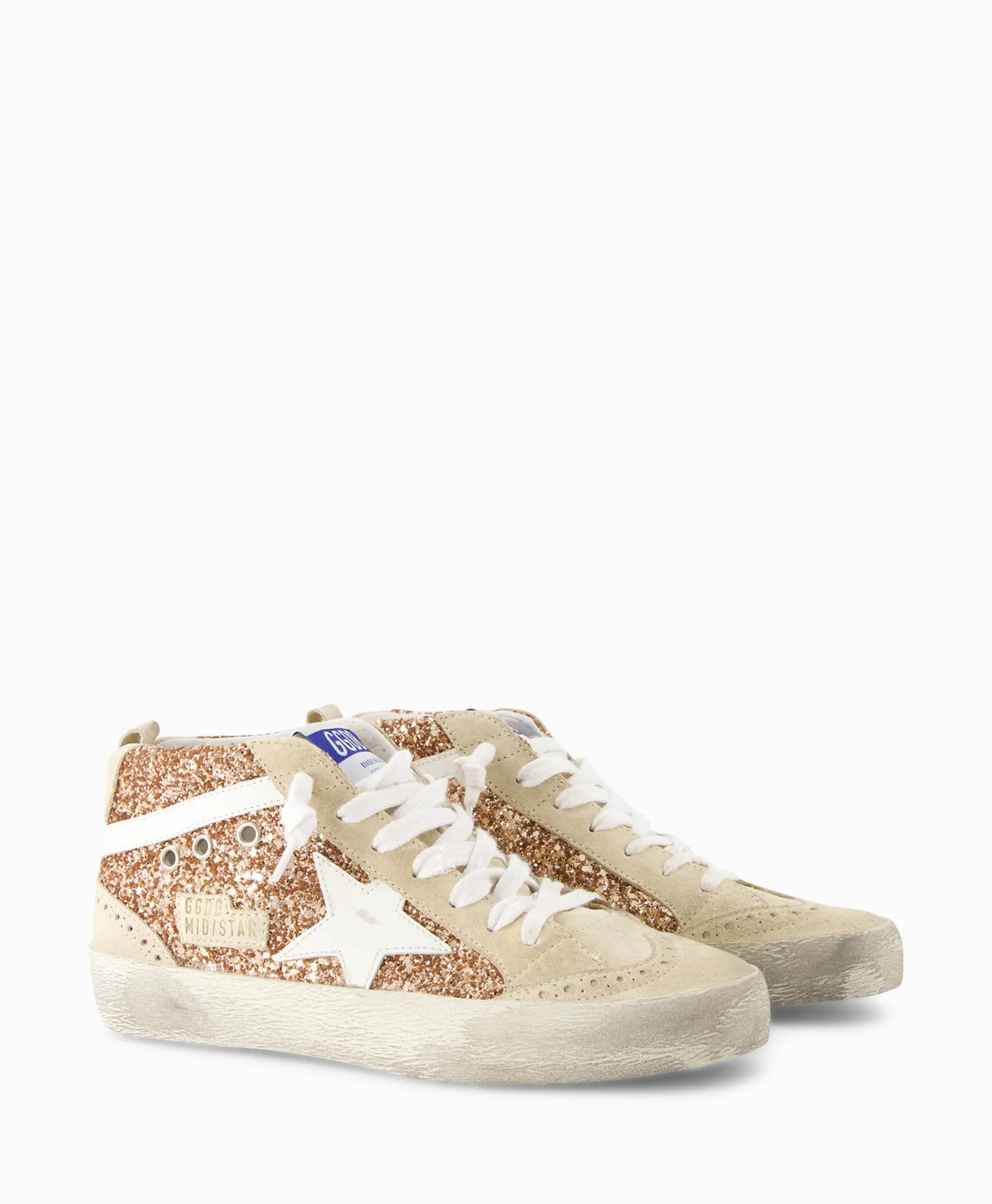 Golden Goose Sneaker Mid Star Rose*Dames Sneakers