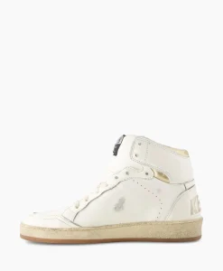 Golden Goose Sneaker Sky Star Nappa Upper Laminated Wit*Dames Sneakers