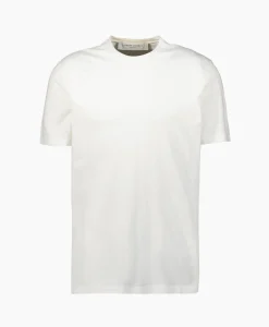 Golden Goose T-Shirt Korte Mouw Golden M's Regular Distressed Off White*Heren T-Shirts