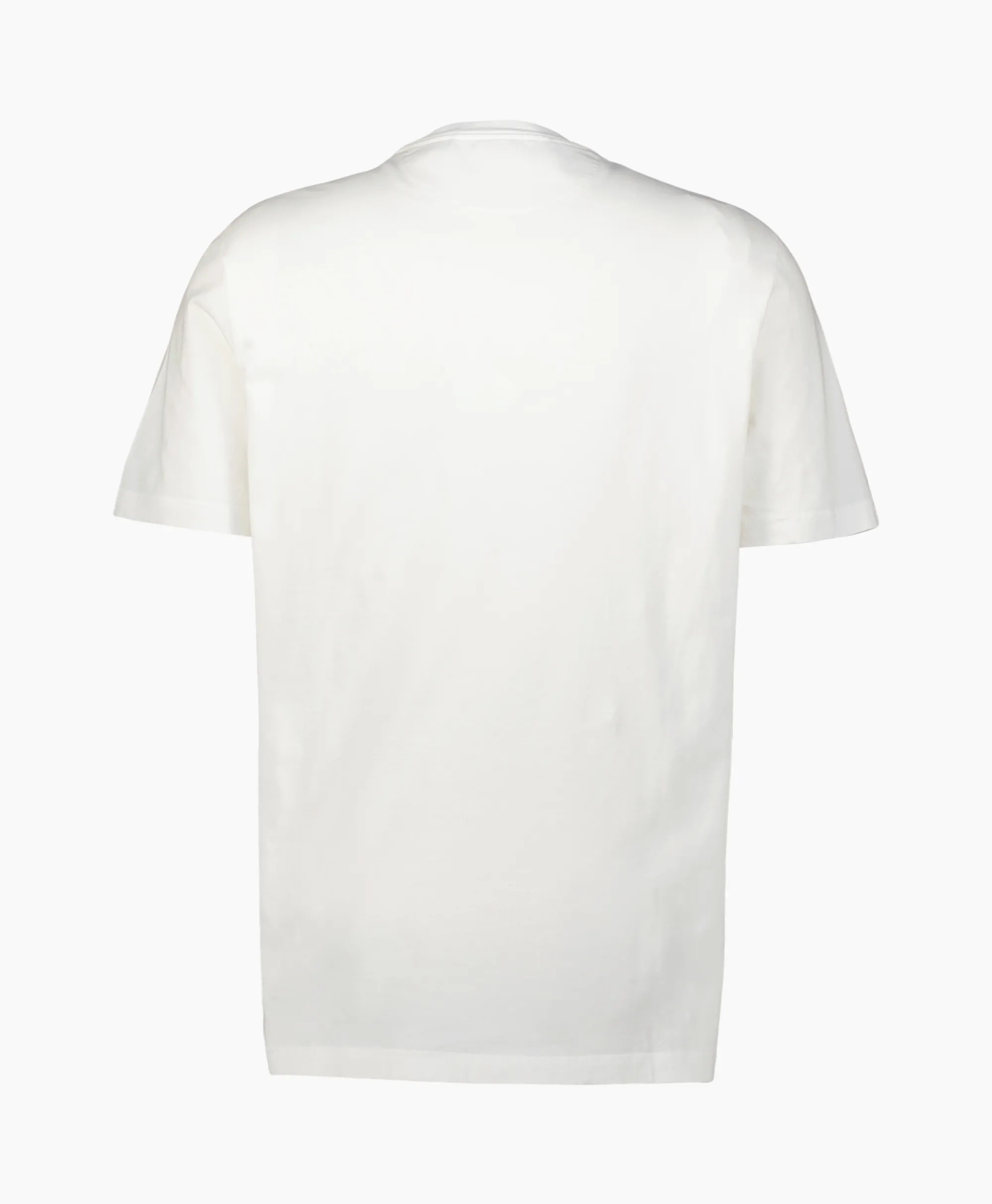 Golden Goose T-Shirt Korte Mouw Golden M's Regular Distressed Off White*Heren T-Shirts