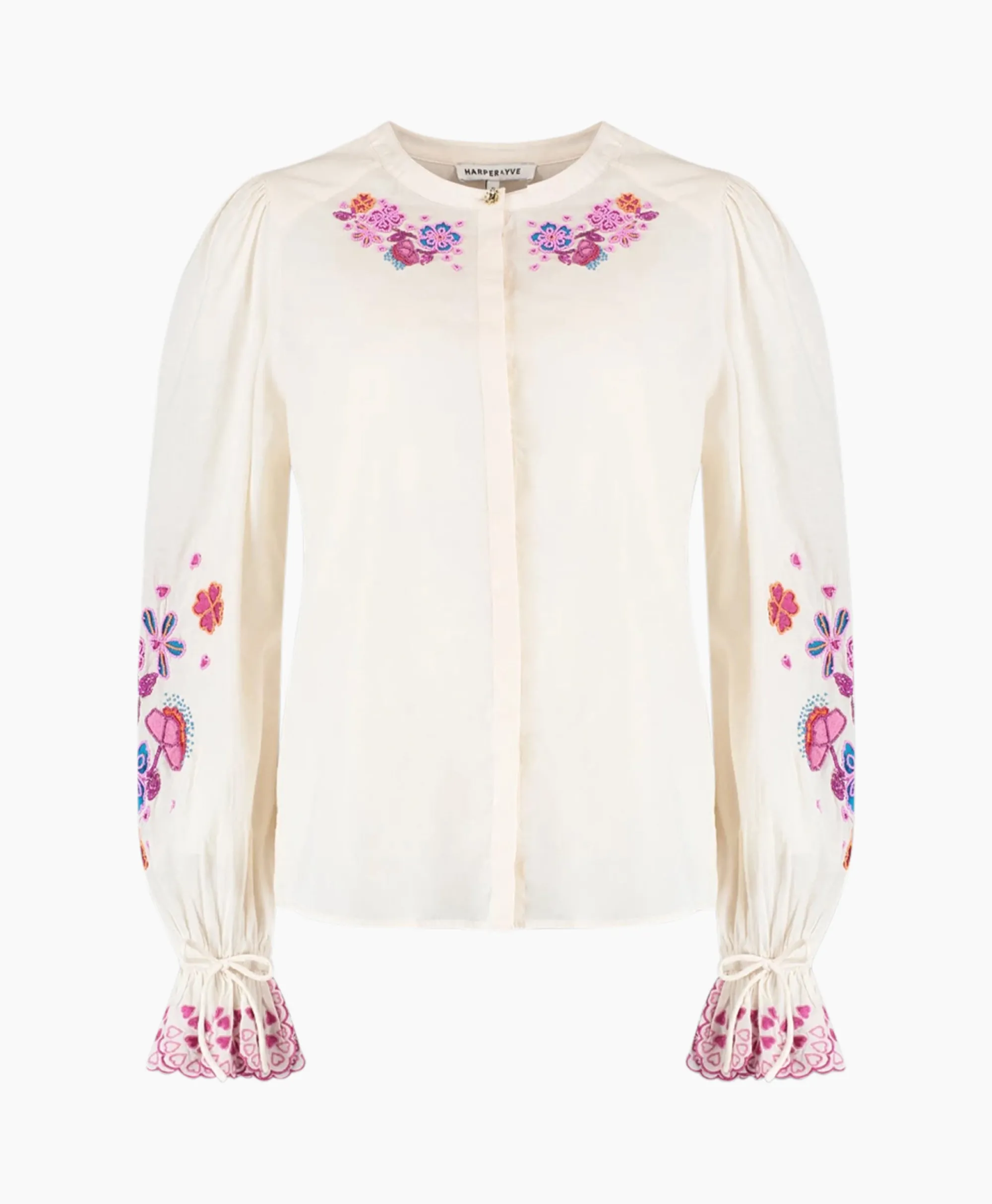 Harper & Yve Harper & Yve Blouse Haily-Ls Off White*Dames Blouses