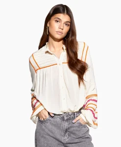 Harper & Yve Harper & Yve Blouse Taylor-Ls Off White*Dames Blouses