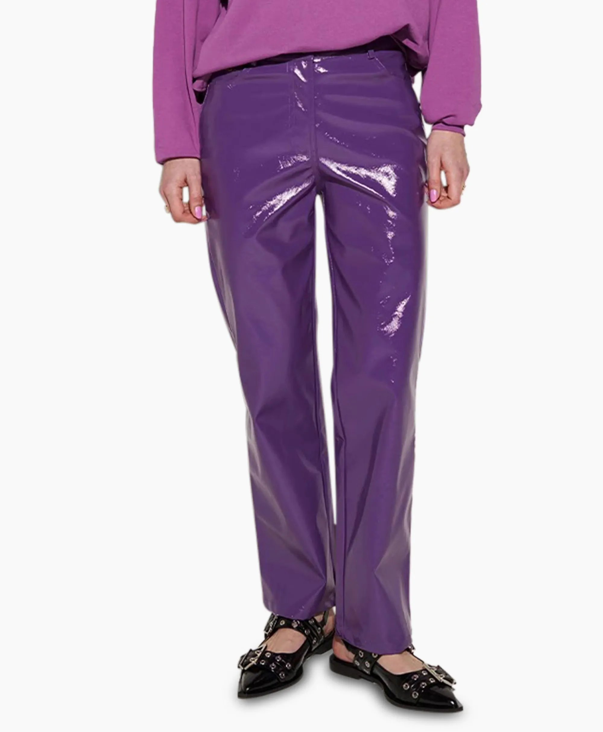 Harper & Yve Harper & Yve Pantalon Harper-Pa Paars*Dames Broeken