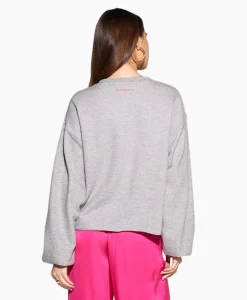 Harper & Yve Harper & Yve Pullover Smiley-Sw Grijs*Dames Truien