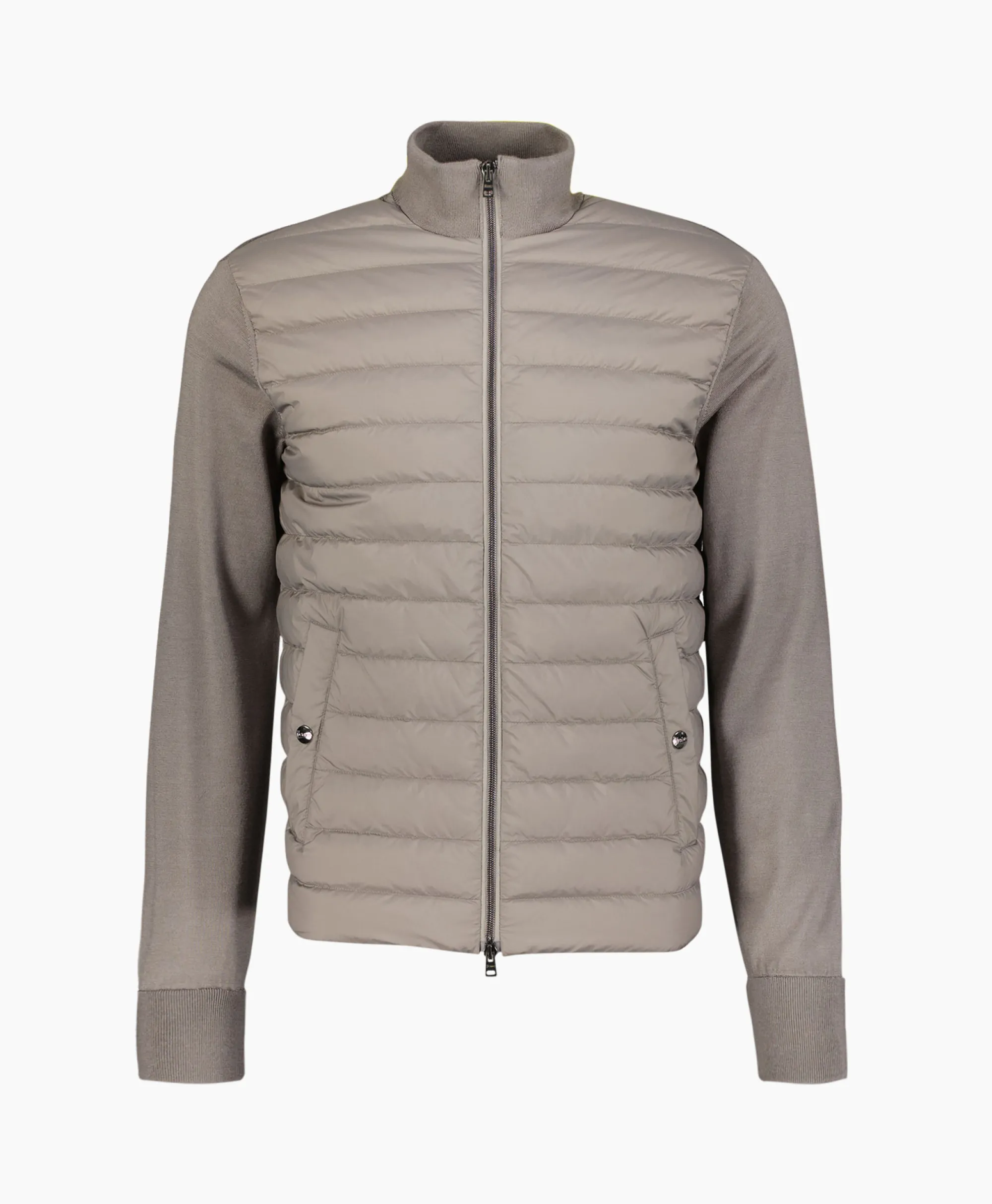 Herno Jack Knitted Taupe*Heren Jassen
