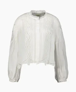 Isabel Marant Blouse Kubra-Gb Wit*Dames Blouses