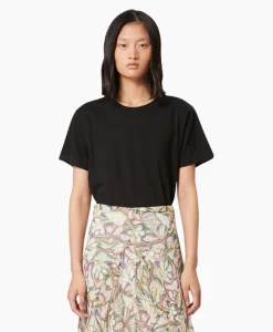 Isabel Marant T-Shirt Korte Mouw Vidal-Gz Zwart*Dames T-Shirts & Tops