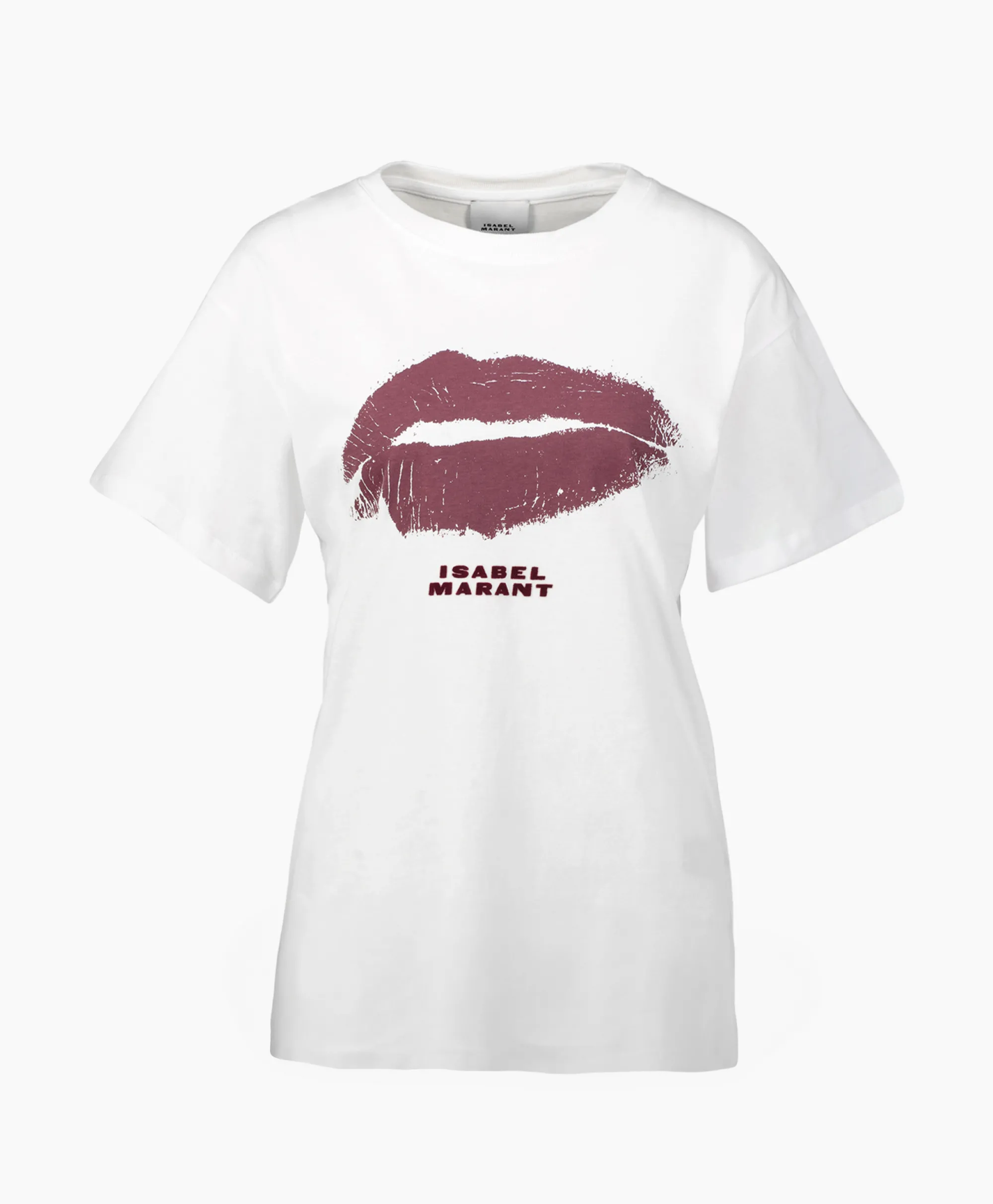 Isabel Marant T-Shirt Korte Mouw Yates-Ga Wit*Dames T-Shirts & Tops