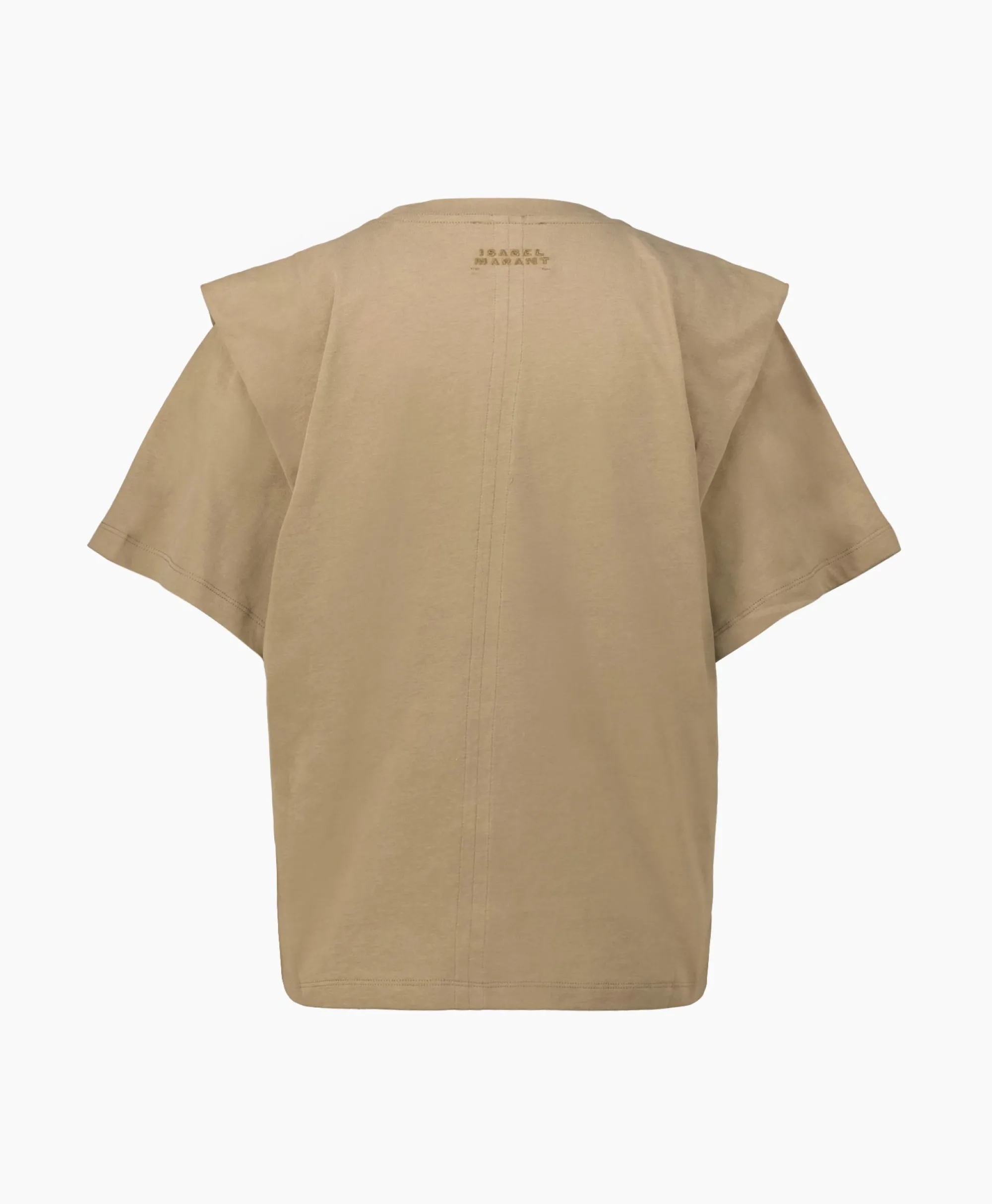 Isabel Marant T-Shirt Korte Mouw Zelitos-Ga Khaki*Dames T-Shirts & Tops