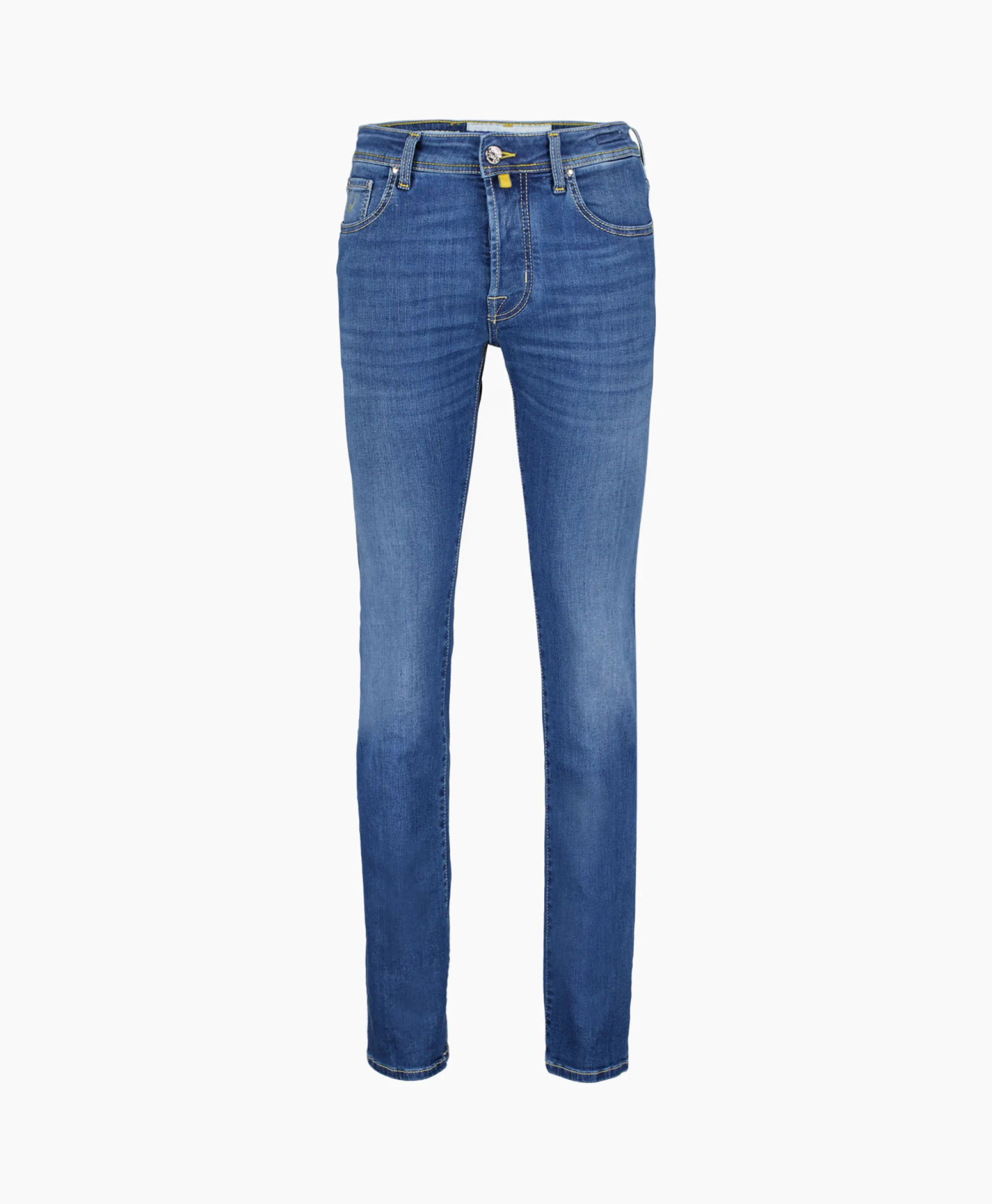 Jacob Cohen Jeans Pant 5 Pkt Slim Fit Bard Blauw*Heren Broeken