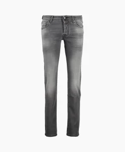 Jacob Cohen Jeans Pant 5 Pkt Slim Fit Nick Grijs*Heren Broeken