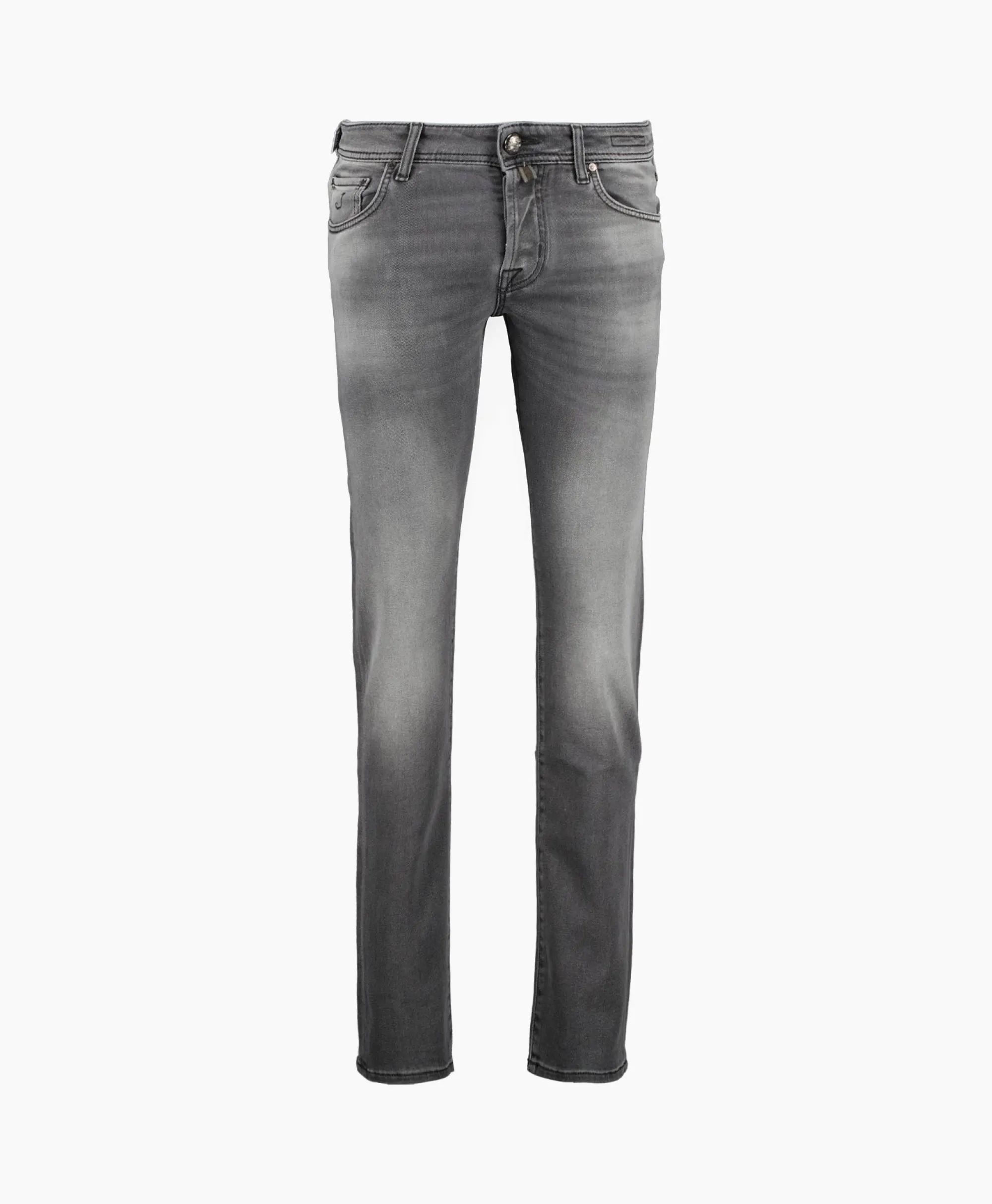 Jacob Cohen Jeans Pant 5 Pkt Slim Fit Nick Grijs*Heren Broeken