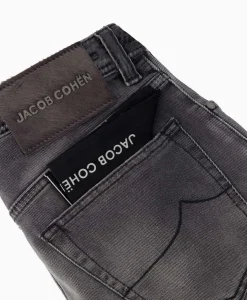 Jacob Cohen Jeans Pant 5 Pkt Slim Fit Nick Grijs*Heren Broeken
