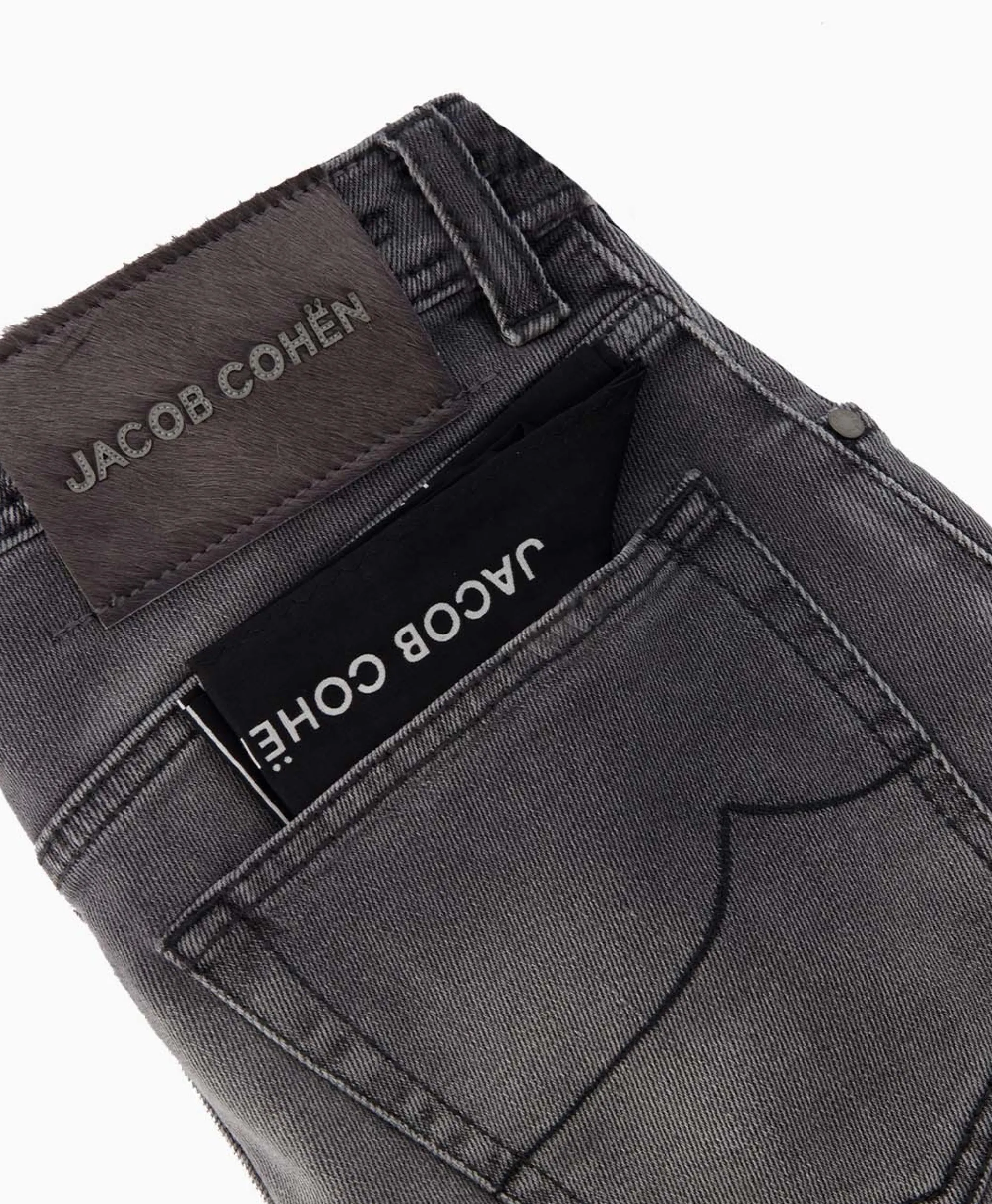 Jacob Cohen Jeans Pant 5 Pkt Slim Fit Nick Grijs*Heren Broeken
