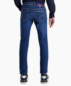 Jacob Cohen Jeans 5 Pkt Slim Fit Nick Ltd Blauw*Heren Broeken