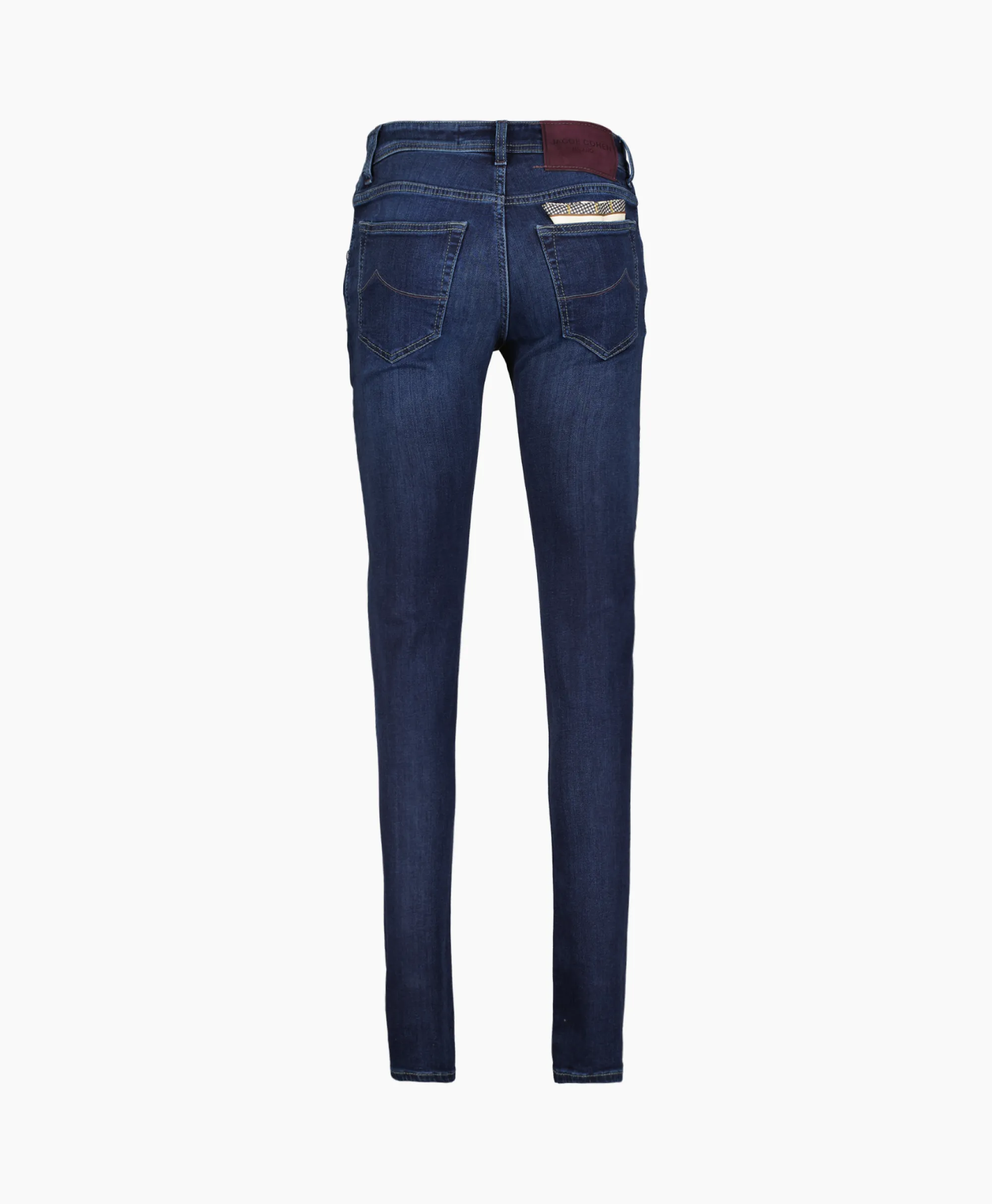 Jacob Cohen Jeans 5-Pocket Nick Slim Donker Blauw*Heren Broeken