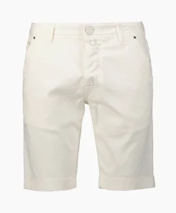 Jacob Cohen Korte Broek Bermude 5T Slim Fit Lou Licht Bruin*Heren Broeken