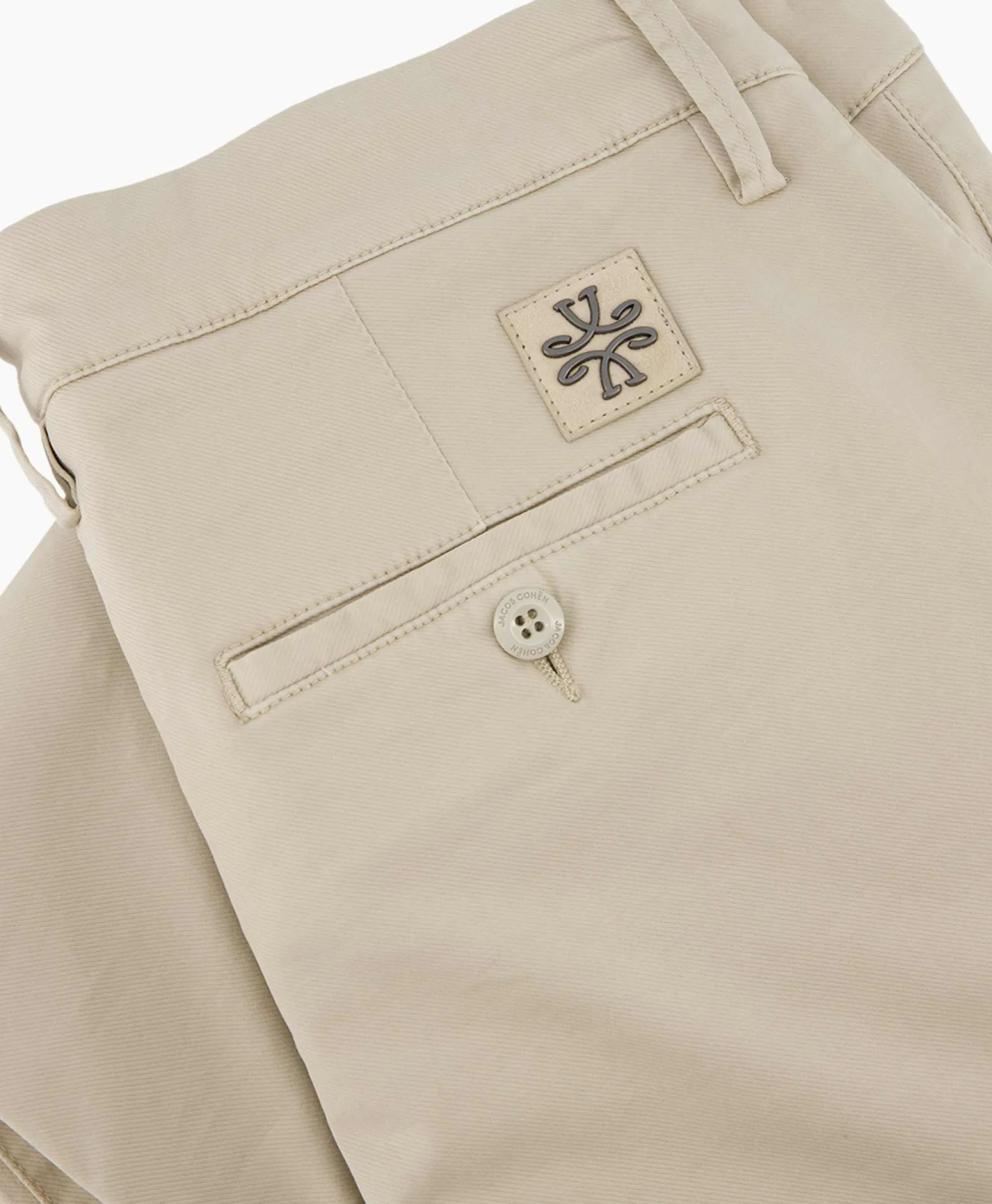 Jacob Cohen Pantalon Slim Fit Bobby Beige*Heren Broeken